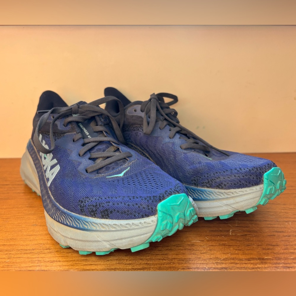 Hoka Challenger ATR Women's sneakers Blue/Stone Size 8b
